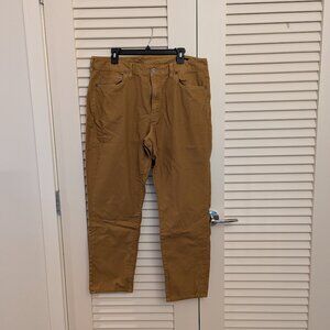 Men's Bonobos Lightweight Athletic Fit Pant, Muted Mustard, Size 38x30